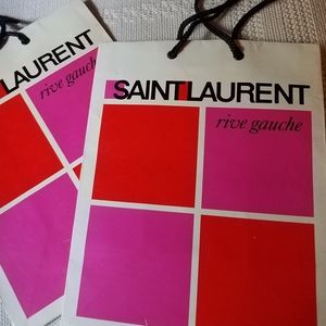 Saint Laurent Original Shopping Bags